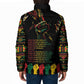When I'm Born I'm Black Padded Jacket Black History Black Month