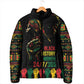 When I'm Born I'm Black Padded Jacket Black History Black Month