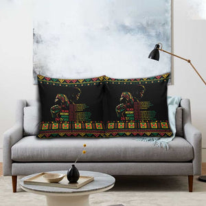 When I'm Born I'm Black Pillow Cover Black History Black Month