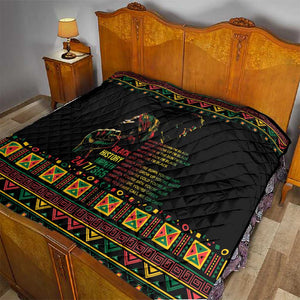 When I'm Born I'm Black Quilt Black History Black Month