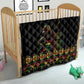 When I'm Born I'm Black Quilt Black History Black Month