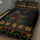 When I'm Born I'm Black Quilt Bed Set Black History Black Month