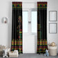 When I'm Born I'm Black Window Curtain Black History Black Month