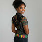 When I'm Born I'm Black Women Polo Shirt Black History Black Month