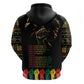When I'm Born I'm Black Zip Hoodie Black History Black Month