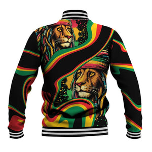 Proud Afro-Jamaicans Rasta Lion Baseball Jacket Reggae My Soul