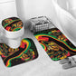 Proud Afro-Jamaicans Rasta Lion Bathroom Set Reggae My Soul
