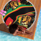 Proud Afro-Jamaicans Rasta Lion Beach Blanket Reggae My Soul