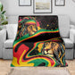 Proud Afro-Jamaicans Rasta Lion Blanket Reggae My Soul