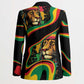 Proud Afro-Jamaicans Rasta Lion Blazer Reggae My Soul