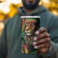 Proud Afro-Jamaicans Rasta Lion 4 in 1 Can Cooler Tumbler Reggae My Soul