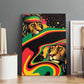 Proud Afro-Jamaicans Rasta Lion Canvas Wall Art Reggae My Soul