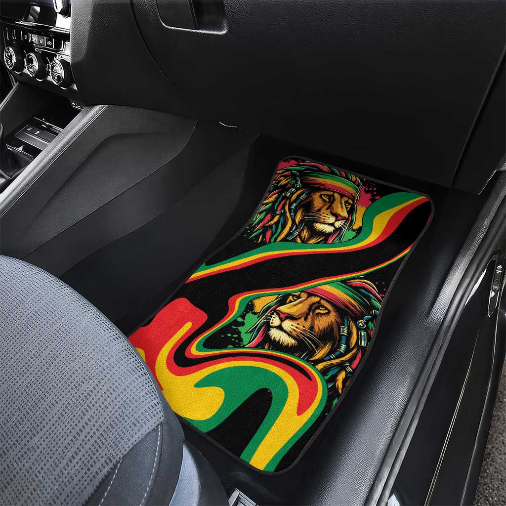 Proud Afro-Jamaicans Rasta Lion Car Mats Reggae My Soul