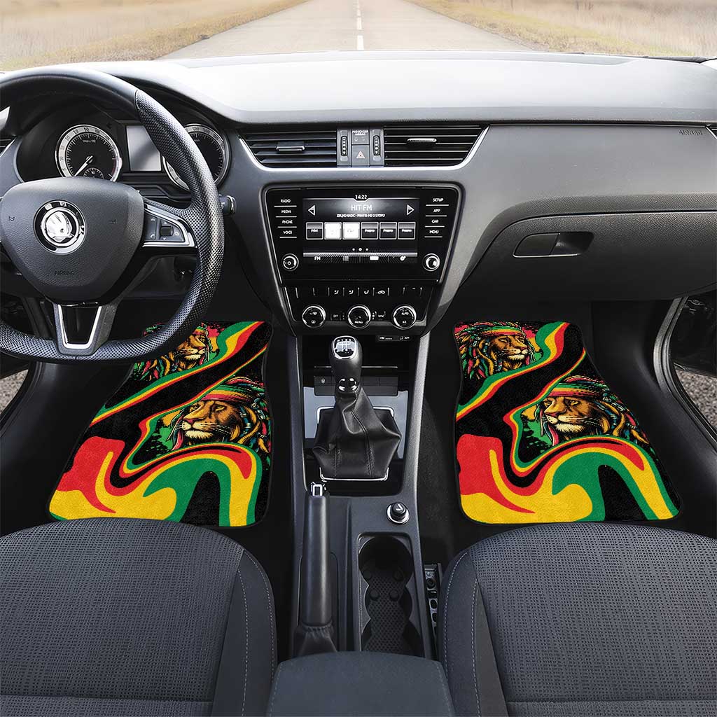 Proud Afro-Jamaicans Rasta Lion Car Mats Reggae My Soul