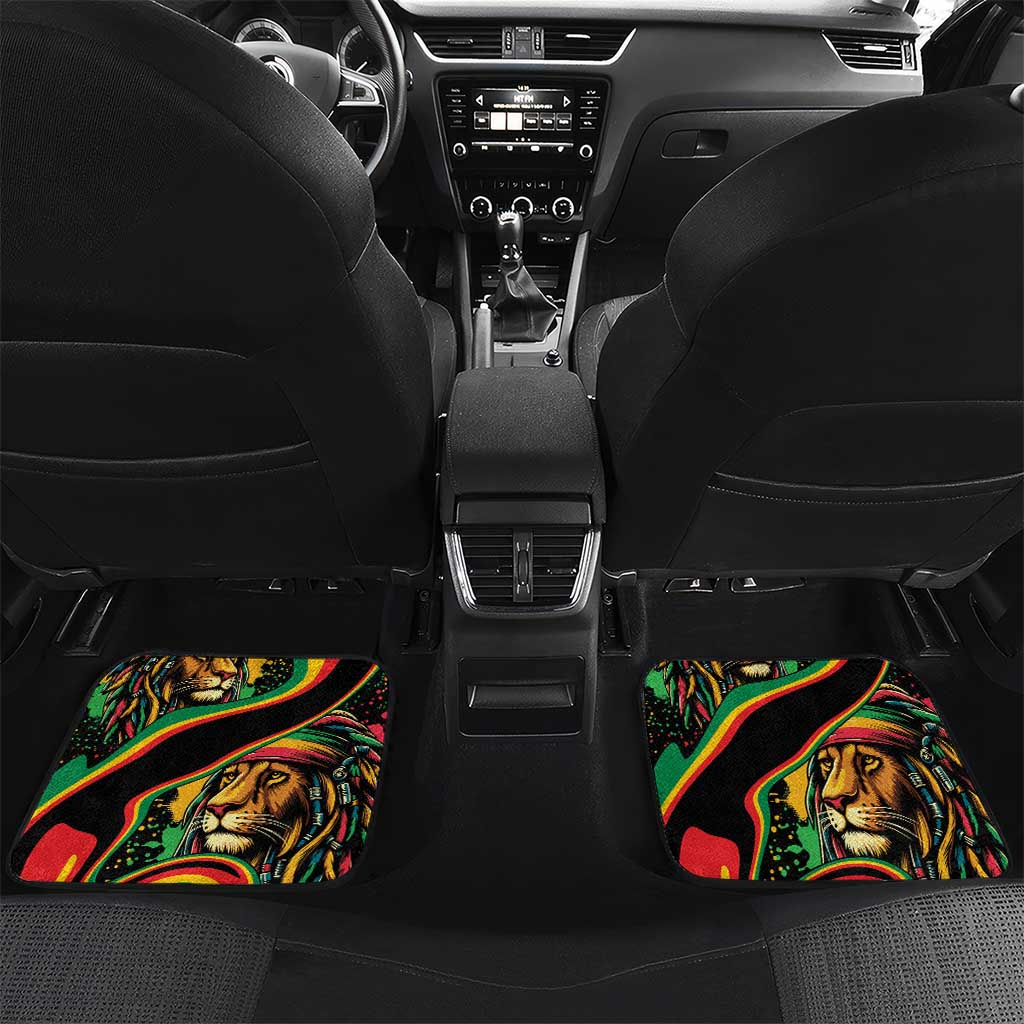 Proud Afro-Jamaicans Rasta Lion Car Mats Reggae My Soul
