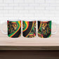 Proud Afro-Jamaicans Rasta Lion Ceramic Mug Reggae My Soul