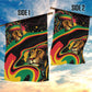 Proud Afro-Jamaicans Rasta Lion Garden Flag Reggae My Soul