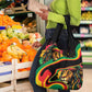 Proud Afro-Jamaicans Rasta Lion Grocery Bag Reggae My Soul