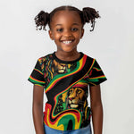 Proud Afro-Jamaicans Rasta Lion Kid T shirt Reggae My Soul