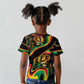 Proud Afro-Jamaicans Rasta Lion Kid T shirt Reggae My Soul