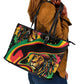 Proud Afro-Jamaicans Rasta Lion Leather Tote Bag Reggae My Soul