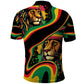 Proud Afro-Jamaicans Rasta Lion Polo Shirt Reggae My Soul