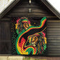 Proud Afro-Jamaicans Rasta Lion Quilt Reggae My Soul