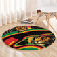Proud Afro-Jamaicans Rasta Lion Round Carpet Reggae My Soul