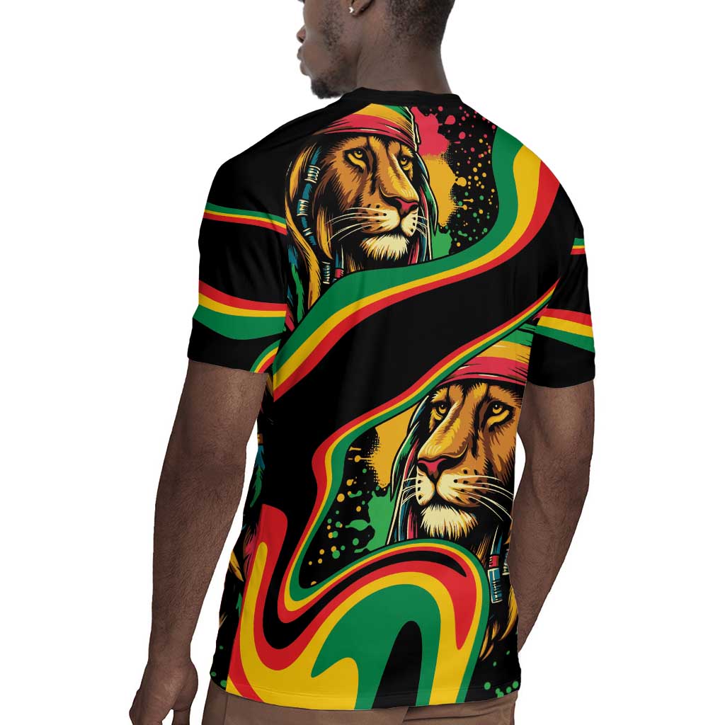 Proud Afro-Jamaicans Rasta Lion Rugby Jersey Reggae My Soul