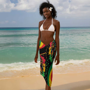 Proud Afro-Jamaicans Rasta Lion Sarong Reggae My Soul