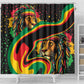 Proud Afro-Jamaicans Rasta Lion Shower Curtain Reggae My Soul