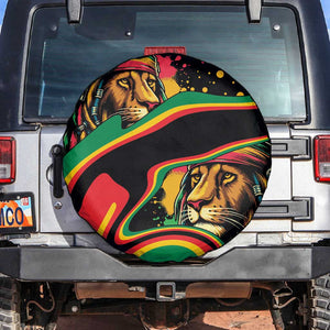 Proud Afro-Jamaicans Rasta Lion Spare Tire Cover Reggae My Soul