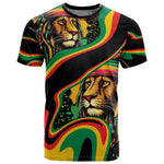 Proud Afro-Jamaicans Rasta Lion T shirt Reggae My Soul