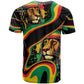 Proud Afro-Jamaicans Rasta Lion T shirt Reggae My Soul