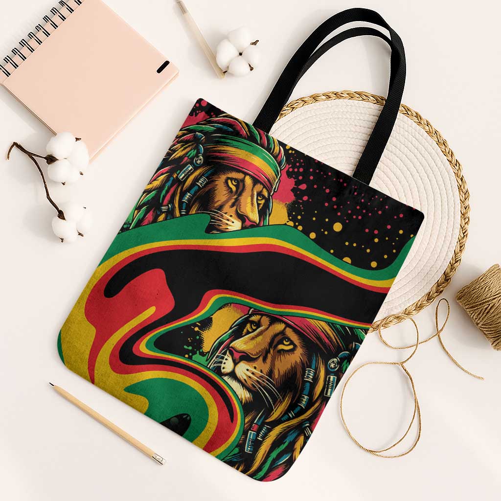 Proud Afro-Jamaicans Rasta Lion Tote Bag Reggae My Soul