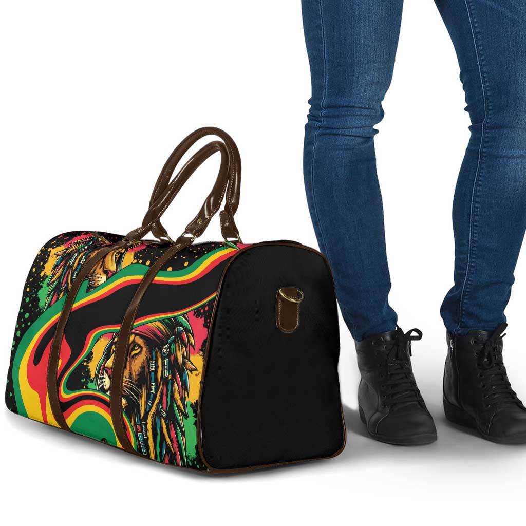 Proud Afro-Jamaicans Rasta Lion Travel Bag Reggae My Soul