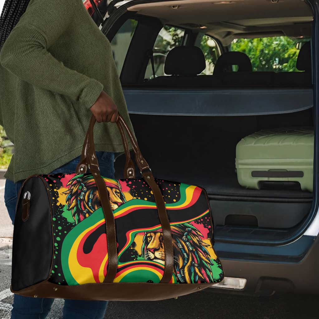 Proud Afro-Jamaicans Rasta Lion Travel Bag Reggae My Soul