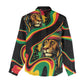 Proud Afro-Jamaicans Rasta Lion Women Casual Shirt Reggae My Soul LT9