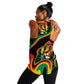 Proud Afro-Jamaicans Rasta Lion Women Racerback Tank Reggae My Soul