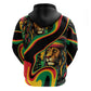 Proud Afro-Jamaicans Rasta Lion Zip Hoodie Reggae My Soul