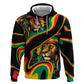 Proud Afro-Jamaicans Rasta Lion Zip Hoodie Reggae My Soul
