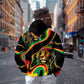 Proud Afro-Jamaicans Rasta Lion Zip Hoodie Reggae My Soul