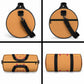 Scarlet Red Hearts Crown Traditional Geometry Duffle Bag Seanamarena Basotho Blanket Inspired