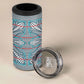 Cobalt Blue Khotso Mojalefa Poone 4 in 1 Can Cooler Tumbler Basotho Khotso Blanket Inspired