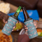 Cobalt Blue Khotso Mojalefa Poone 4 in 1 Can Cooler Tumbler Basotho Khotso Blanket Inspired