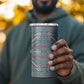 Cobalt Blue Khotso Mojalefa Poone 4 in 1 Can Cooler Tumbler Basotho Khotso Blanket Inspired