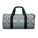 Cobalt Blue Khotso Mojalefa Poone Duffle Bag Basotho Khotso Blanket Inspired