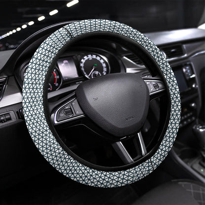 Cobalt Blue Khotso Mojalefa Poone Steering Wheel Cover Basotho Khotso Blanket Inspired