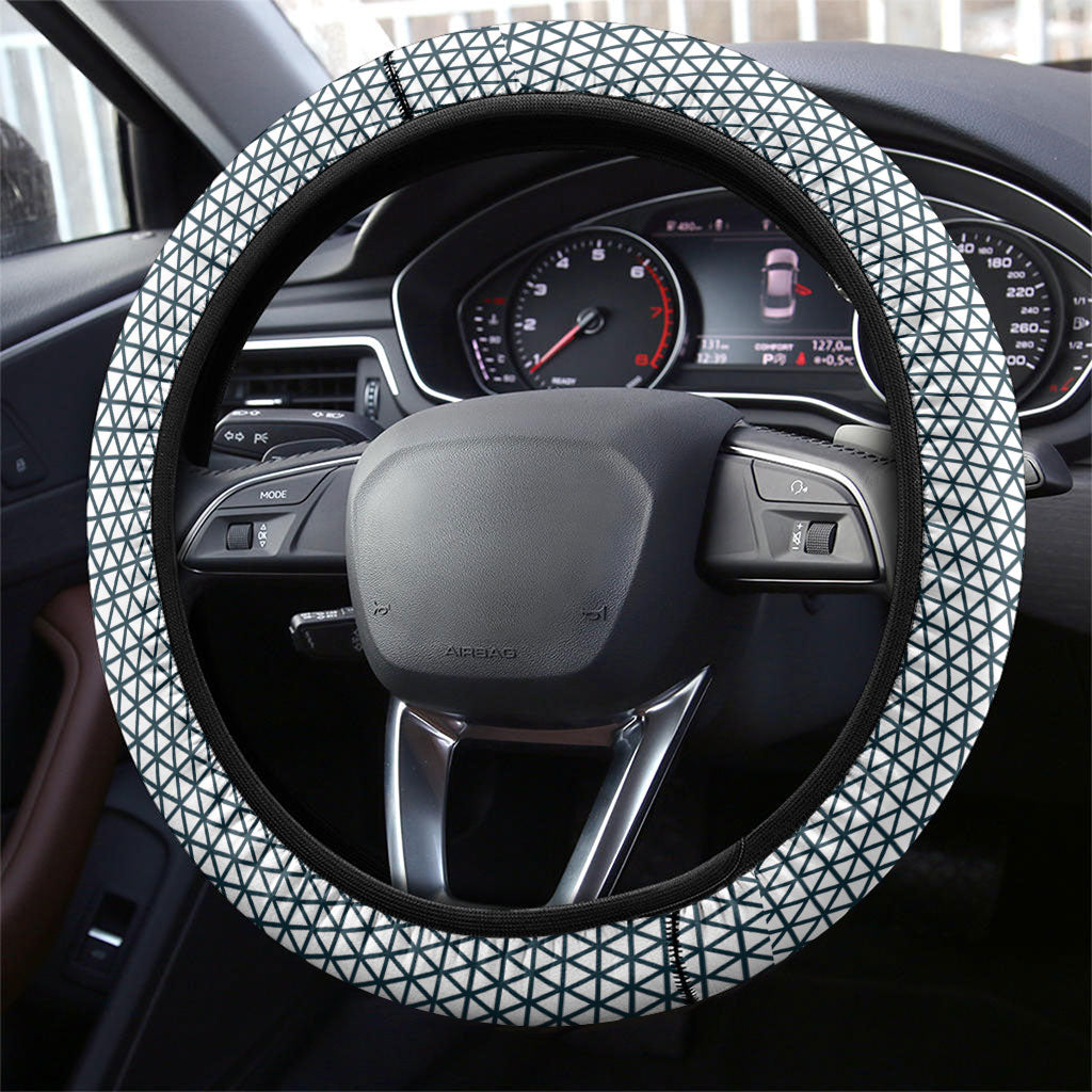 Cobalt Blue Khotso Mojalefa Poone Steering Wheel Cover Basotho Khotso Blanket Inspired