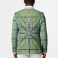 Emerald Green Khotso Mojalefa Poone Blazer Basotho Khotso Blanket Inspired